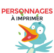 Personnages à imprimer