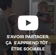 Savoir partager, ça s'apprend tôt - être sociable